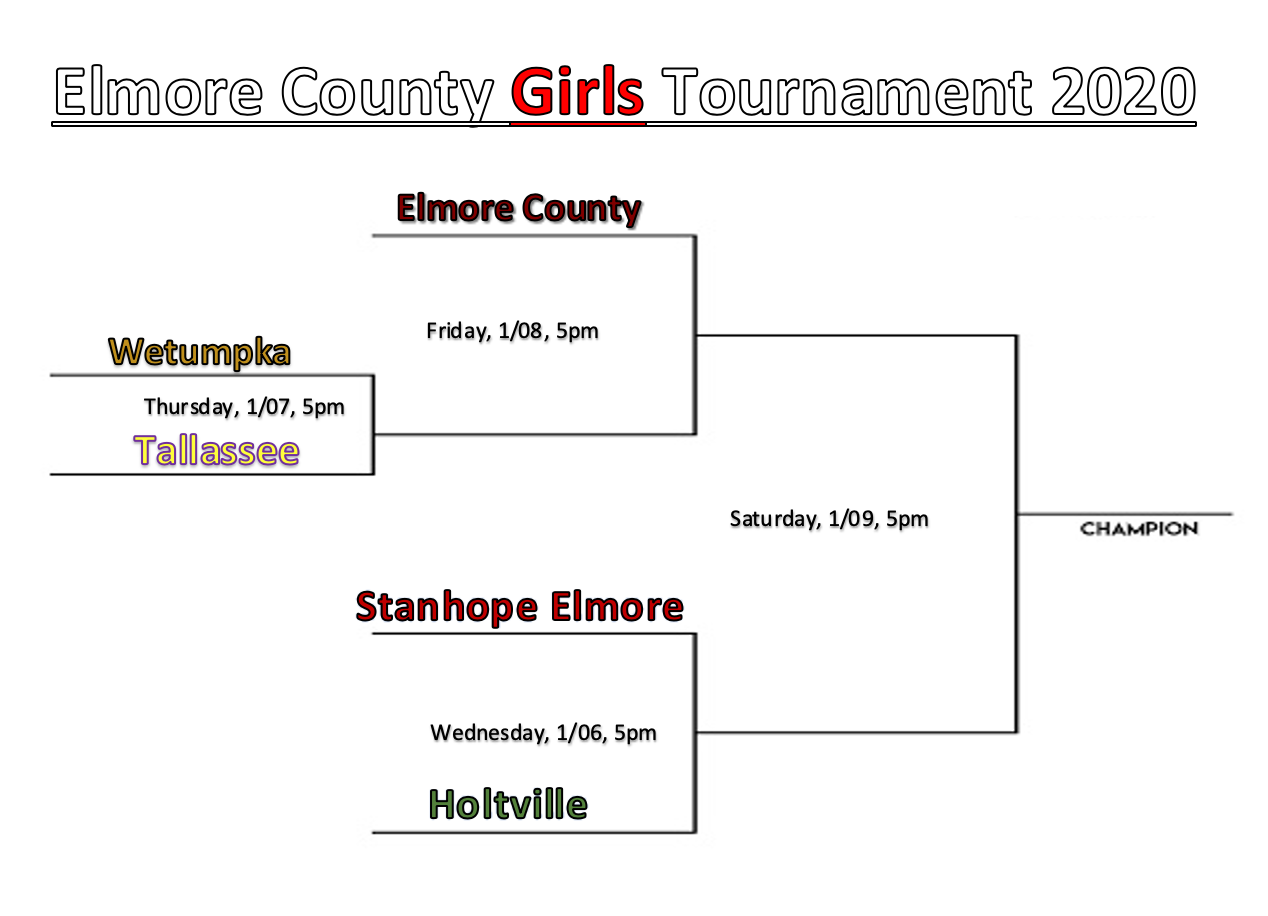ELCO tournament girls bracket